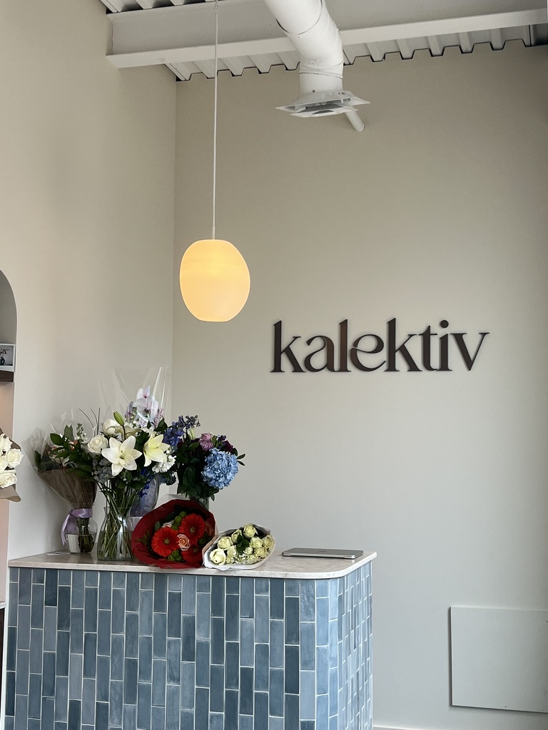 Kalektiv Pilates signage